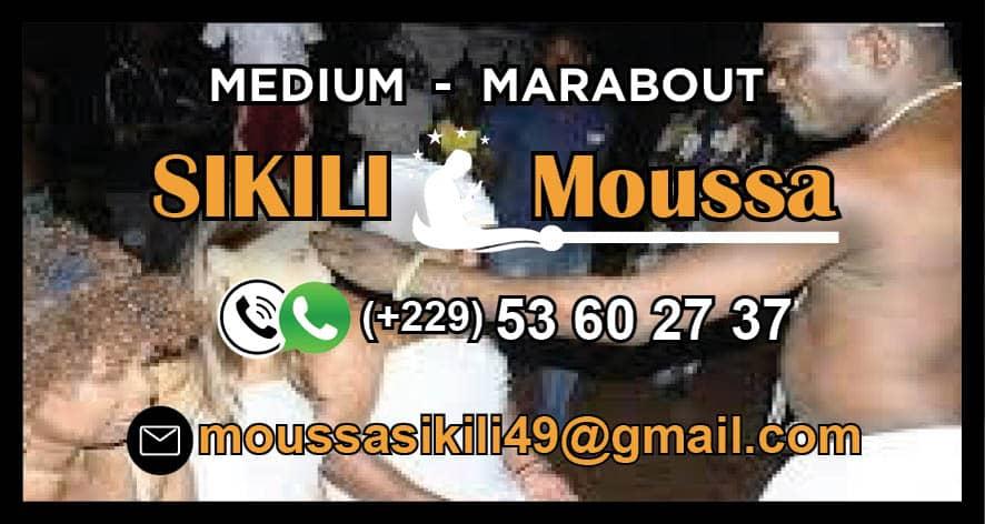 MOUSSA SIKILI, MEILLEUR MAITRE MARABOUT EN FRANCE